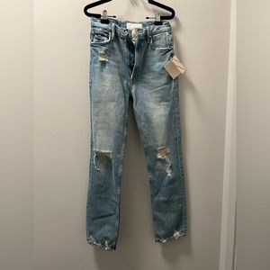 MOTHER High Waisted Rider Skimp The Confession Sz 27 NWT 100% authentic